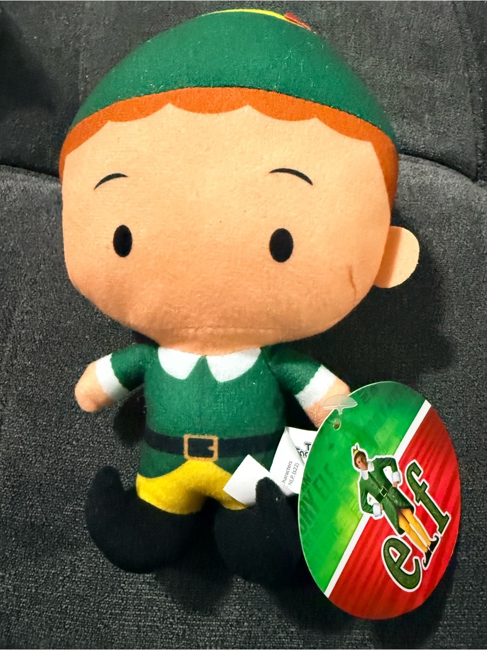 NWT ELF Green and Yellow Plush Elf Toy by ELF